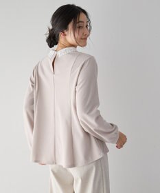 YECCA VECCA 2wayレース襟ブラウス