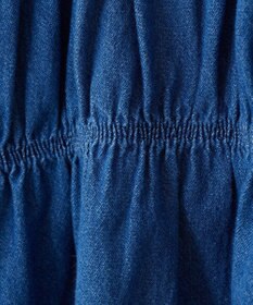 earth music&ecology デニムリボンシャツ