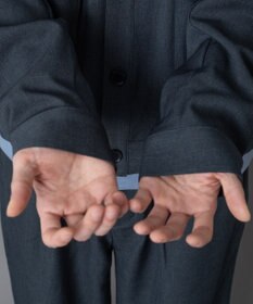 WEGO 【ユニセックス着用ITEM】ダブルポケットショートジャケット