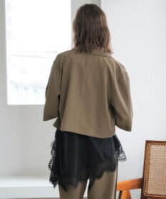 YECCA VECCA 2wayアシメデザインノースリーブブラウス