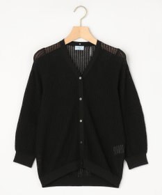 組曲 【先行予約・WEB限定】レーシーニット レース襟付き カーディガン