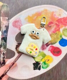 WEGO ルンルン部活ユニフォームモンスターぬいぐるみキーホルダー