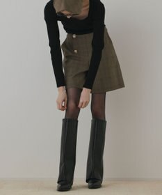 GRACE CONTINENTAL ダブルボタンショートパンツ