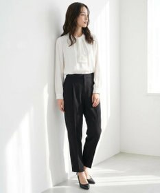 ANY SIS 【セットアップ対応】セレモニーダブルクロス テーパードパンツ