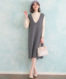 ANY SIS 【大人百花掲載 ヨンアさん着用】2SET ニットジャンスカ セット