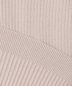 UNFILO 【吸湿発熱】リブ タートルネック ニット