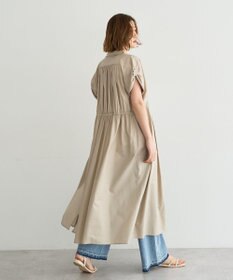 YECCA VECCA 【ORGABITS】タックシャツワンピース