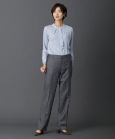 J.PRESS LADIES ウォッシャブルウールジャージー ボウタイ カットソー