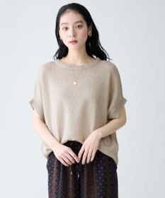 ANY ラミータッチオーバーニット