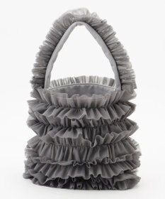 LA BAGAGERIE 【MONICA】チュールフリル2WAYバッグ