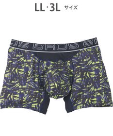 WACOAL MEN ボクサーパンツ 風が通ってムレ軽減。 ダブルエアスルータイプ 吸汗速乾 前閉じ GT3910 /ブロス バイ ワコールメン