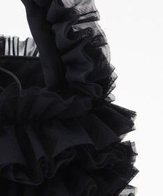 LA BAGAGERIE 【MONICA】チュールフリル2WAYバッグ