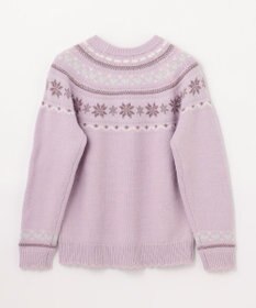 ANY KIDS ノルディック柄 ニット