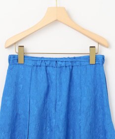 組曲 S 【WEB限定】エアリーフラワージャガード フレアスカート