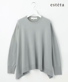 23区 L 【エステータ】エアリースパンウール ドレープニット
