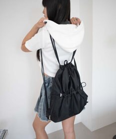 WEGO ドロストデザインナップサック