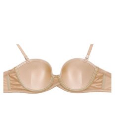 WACOAL Tシャツブラ ブラジャー 【EverChic】 ストラップレスで着用可能 シームレスモールドカップ メッシュ素材(カップ肌側) ブラ レディース BRB694 /ワコール