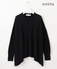 23区 L 【エステータ】エアリースパンウール ドレープニット