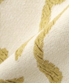 YECCA VECCA アート柄ふくれジャガードニット