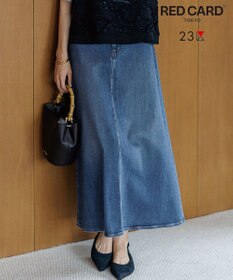 23区 【先行予約/RED CARD TOKYO×23区】ストレッチ デニムフレアスカート