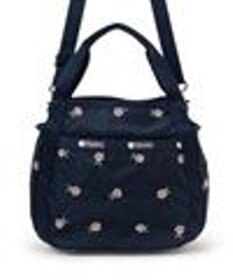 LeSportsac SMALL JENNI/ピンクローズエンブロイダリー