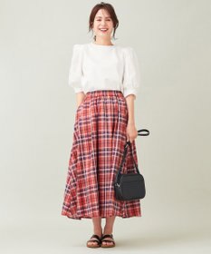 ANY 【接触冷感】秋メキ袖ボリューム カットソー