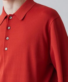 UNFILO MENS 【抗菌防臭】イージーケア ライトニットポロ [23年春夏商品]