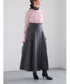 Te chichi プレーンニット(吸湿発熱)