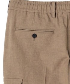 JOSEPH HOMME 【新素材】テクノクロスストレッチ　ドローコード付きストレートカーゴパンツ / HOVE CARGO