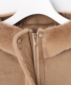 ANY SIS Luxuryフェイクムートン コート