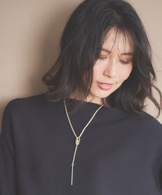 ANY 【長さ調節可能】ノットリングネックレス