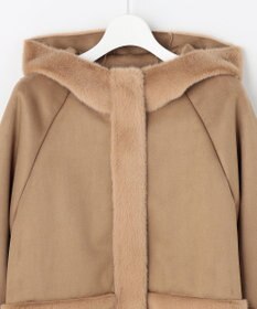 ANY SIS Luxuryフェイクムートン コート