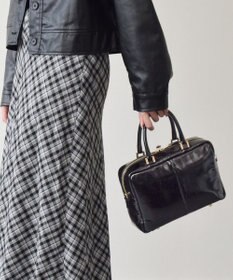 INTER-CHAUSSURES 【CHRISTIAN VILLA】センターシームハンドバッグ