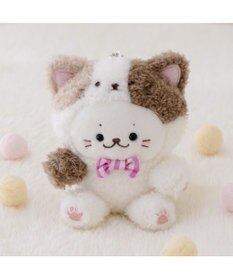 Mother garden しろたん 猫キーホルダー 《三毛猫》 単品