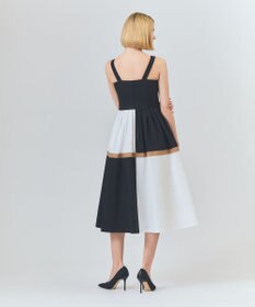 GRACE CONTINENTAL ライン配色キャミドレス
