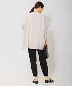 ICB 【洗える】ヴィスコースワイド カーディガン