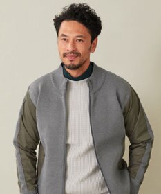 23区GOLF 【23Fondation/MEN】ハイブリッド ニットアウター
