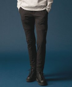 JOSEPH ABBOUD MOUNTAIN 【暖か裏地付/2WAYストレッチ/5ポケット/ソフト】2WAYウォームストレッチ パンツ ブラック系
