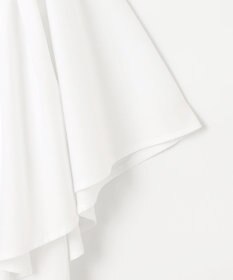 #Newans 【乾燥機可能/接触冷感】ラッフルフリルカットソー