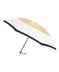 FURLA 【日本製】折りたたみ傘 カラーボーダー / MOONBAT 