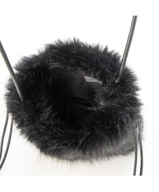 UNBILLION カシュカシュ cachecache / エコファーシンプル巾着ショルダーバッグ