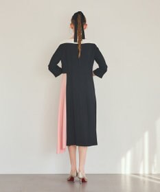 GRACE CONTINENTAL カラーブロックドレス