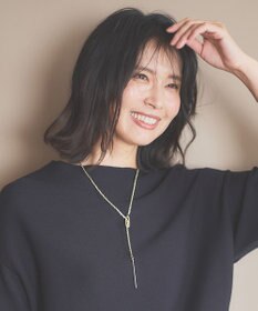 ANY 【長さ調節可能】ノットリングネックレス