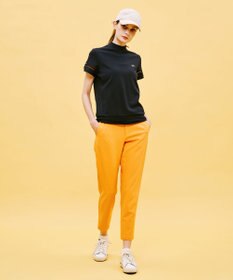 23区GOLF 【WOMEN】【洗える】ドットジャガード テーパードパンツ