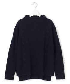 J.PRESS YORK STREET 【WOMEN】ケーブルポイント ボトルネック ニット