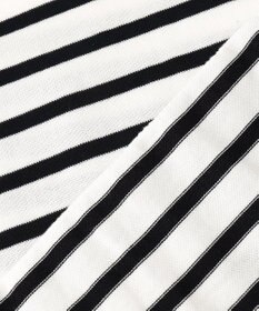 J.PRESS LADIES 【洗える】BASIC HT-COTTON クルーネック ボーダー ニット