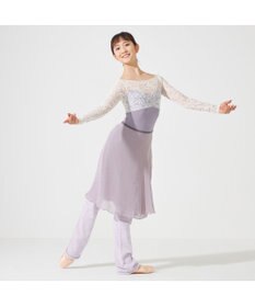 Chacott ◎【Nela ライン】ロングスリーブレオタード