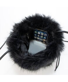 UNBILLION カシュカシュ cachecache / エコファーシンプル巾着ショルダーバッグ