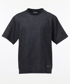 JOSEPH ABBOUD MOUNTAIN 【SPACE】リネンプレーティング天竺 ポケTシャツ