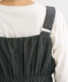 Green Parks ・ＳＵＧＡＲ　ＳＰＯＯＮ　デニムシャーリングジャンス